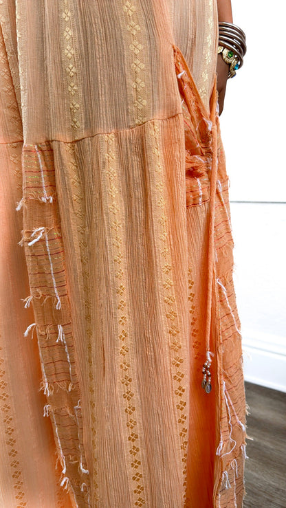 Meadow Light Two Piece Set, Coral