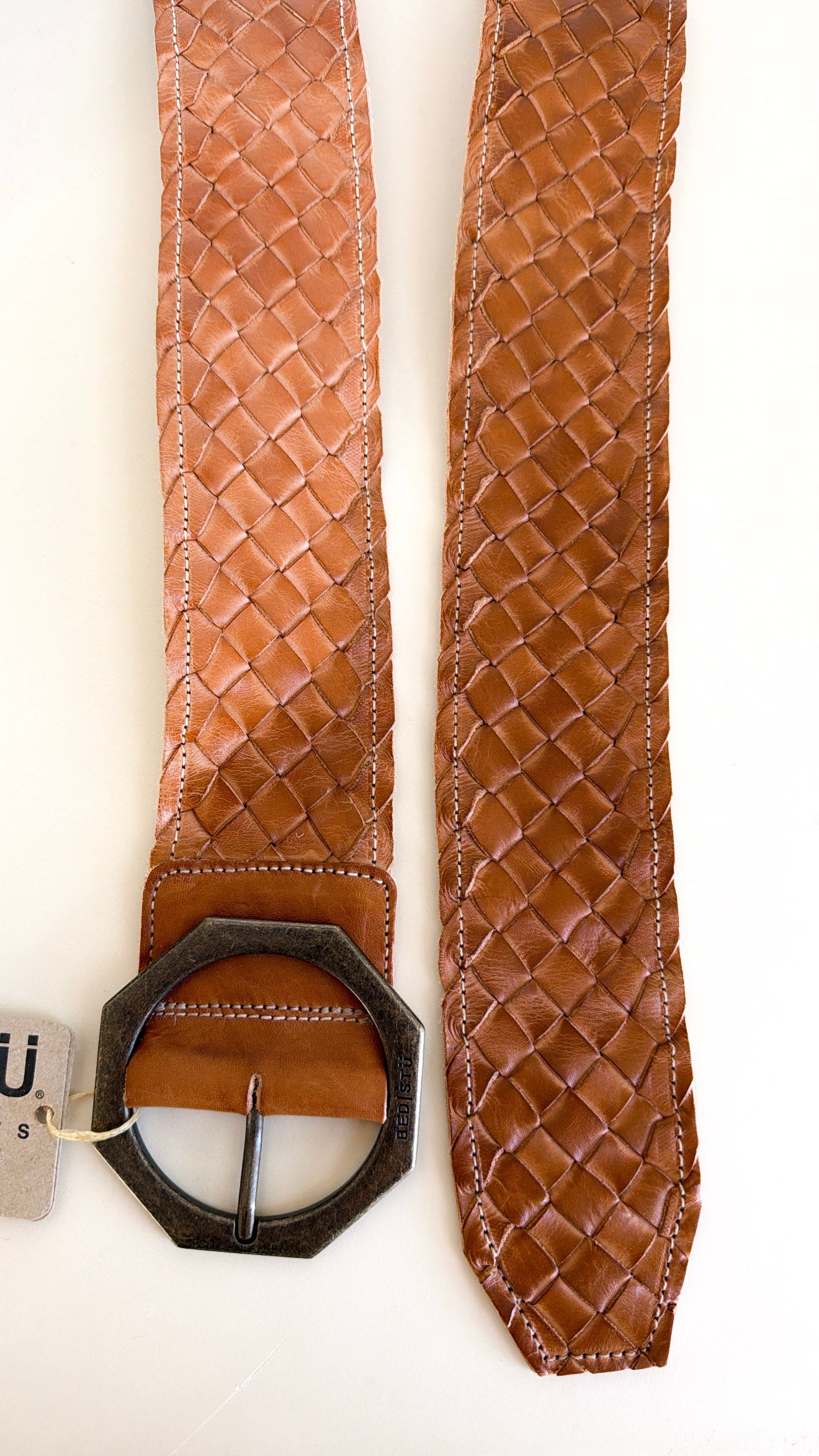 Bedstu Dreamweaver Belt, Tan Rustic