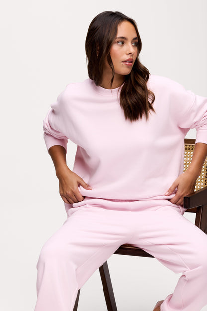 Core Fleece Embroidered Jogger | Ballet