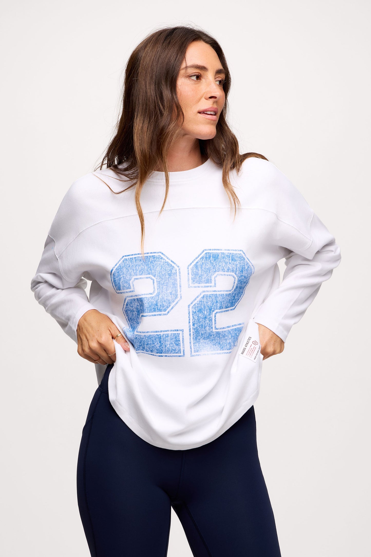 League Long Sleeve | White