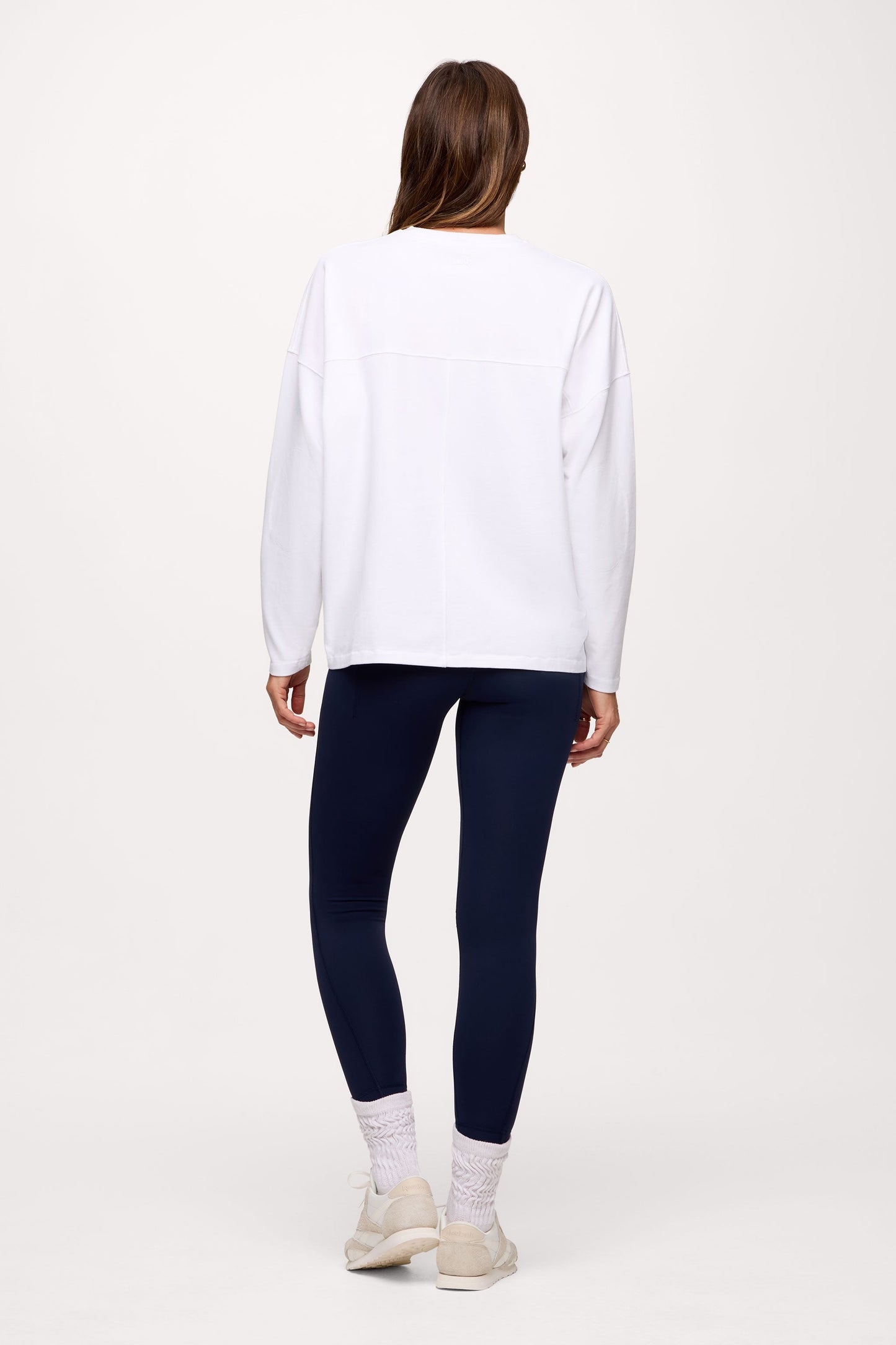 League Long Sleeve | White