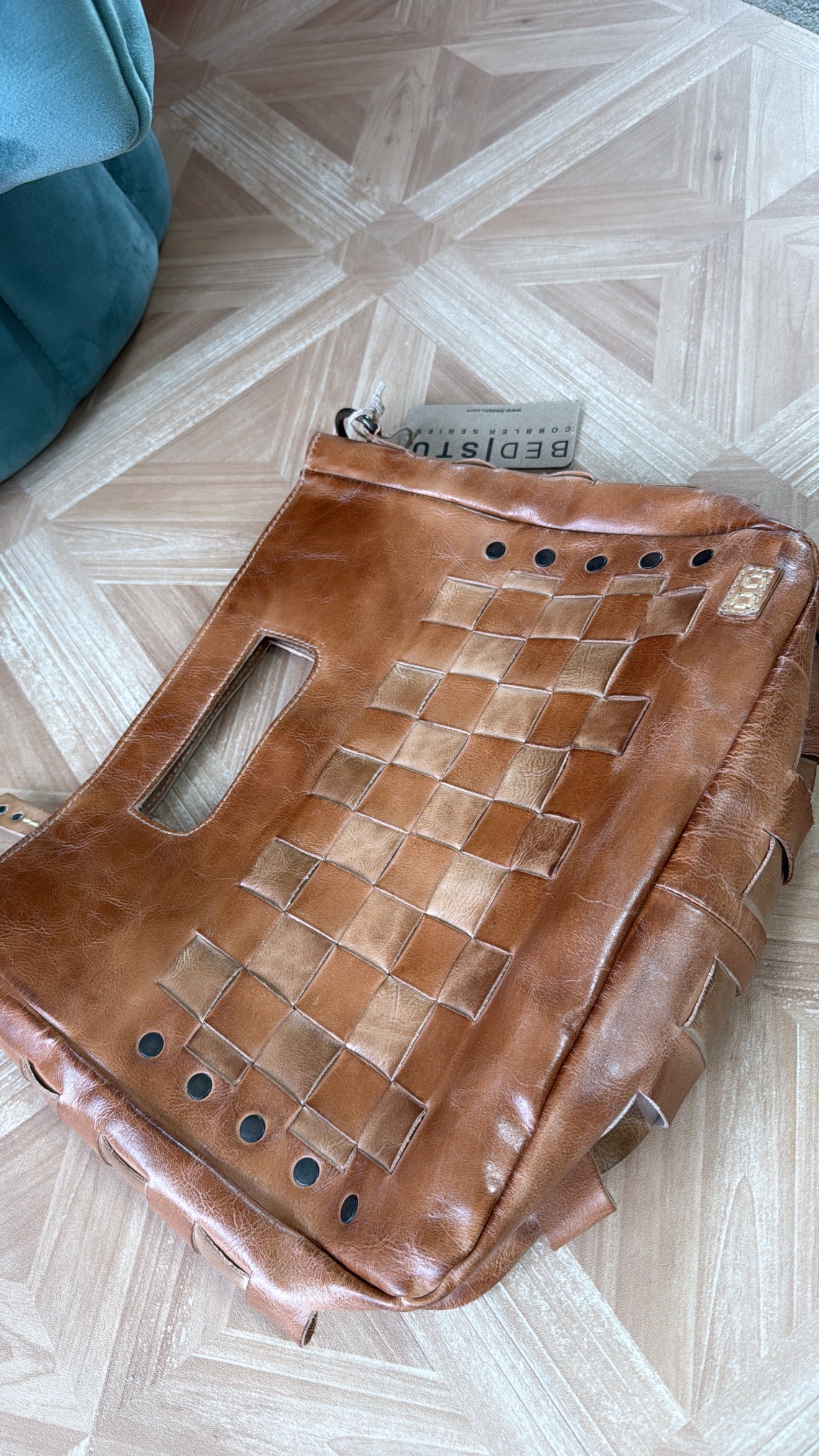 BedStu Orchid Bag, Tan Oats Rustic