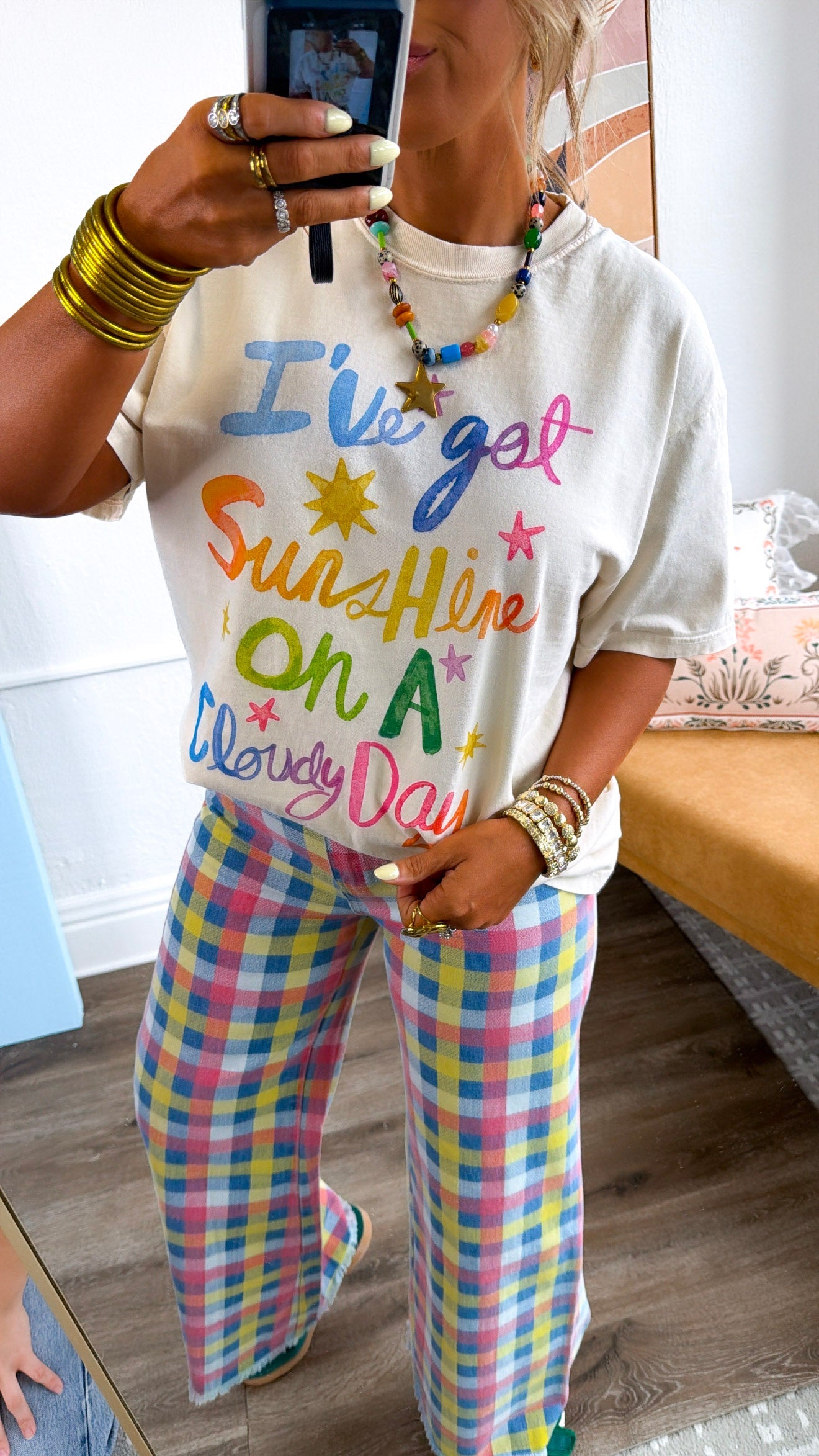I've Got Sunshine Graphic Tee, Ivory