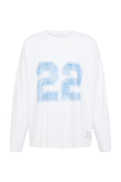 League Long Sleeve | White