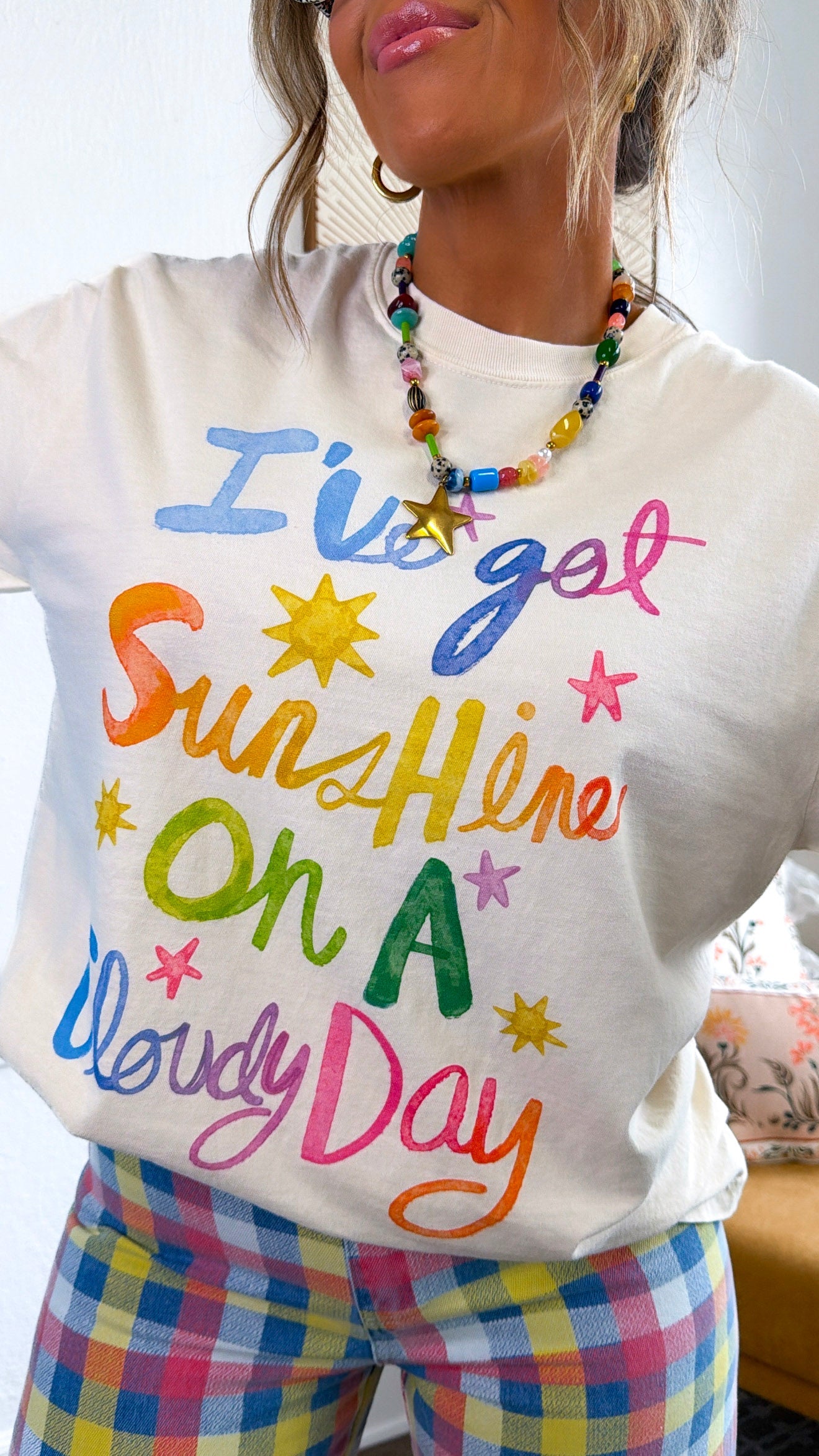 I've Got Sunshine Graphic Tee, Ivory