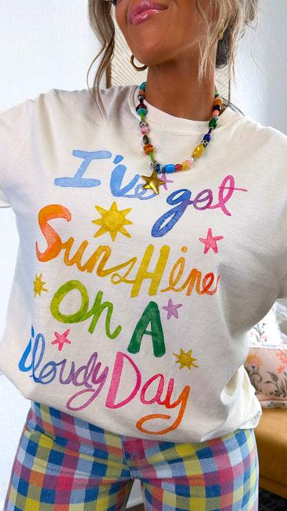 I've Got Sunshine Graphic Tee, Ivory