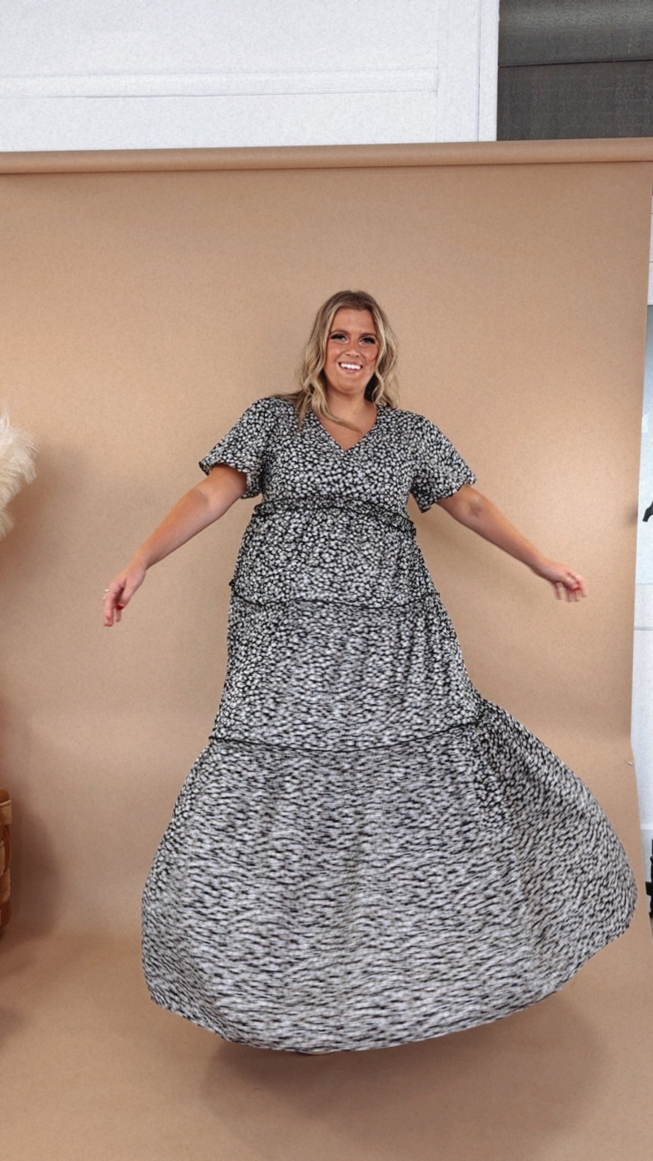 ECB Exclusive: Making Memories Maxi Dress, Black