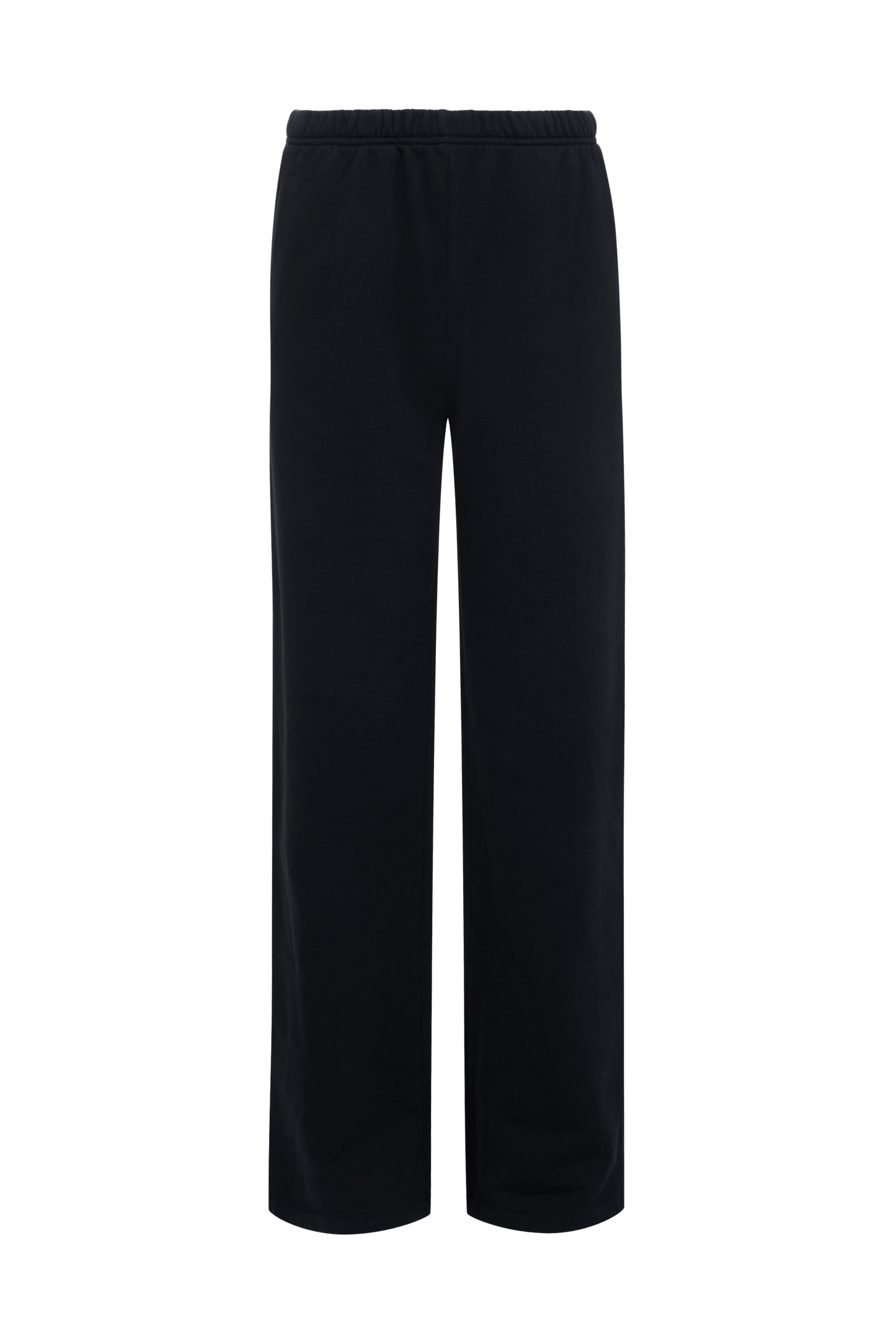Core Fleece Wide Leg Sweatpant | Black