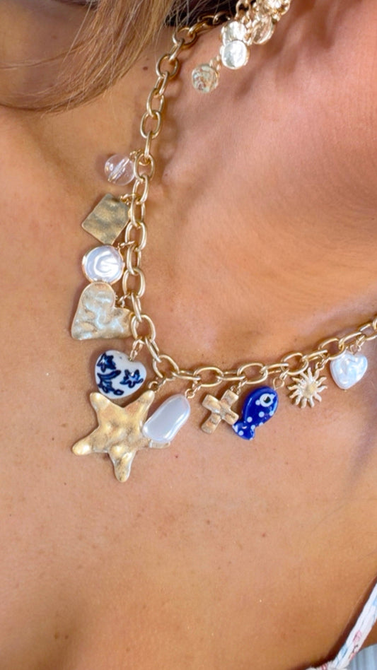 Little Fish Charm Necklace