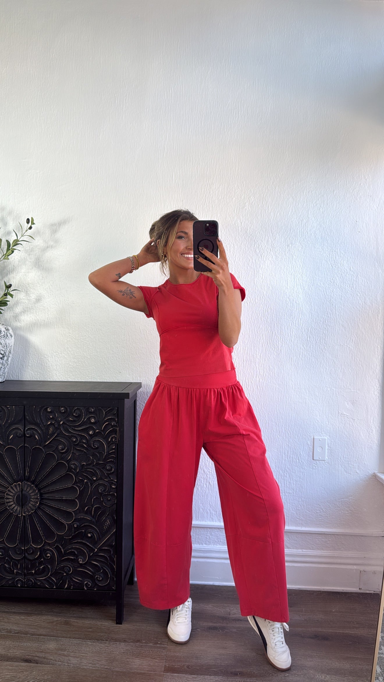 Jetset Lounge Set, Tomato