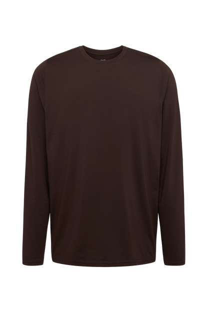 Men's Long Sleeve Movement Tee | Espresso