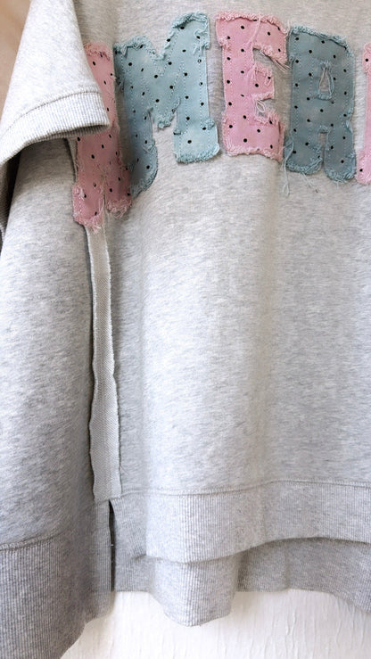 American Polka Dot Top, H.Grey
