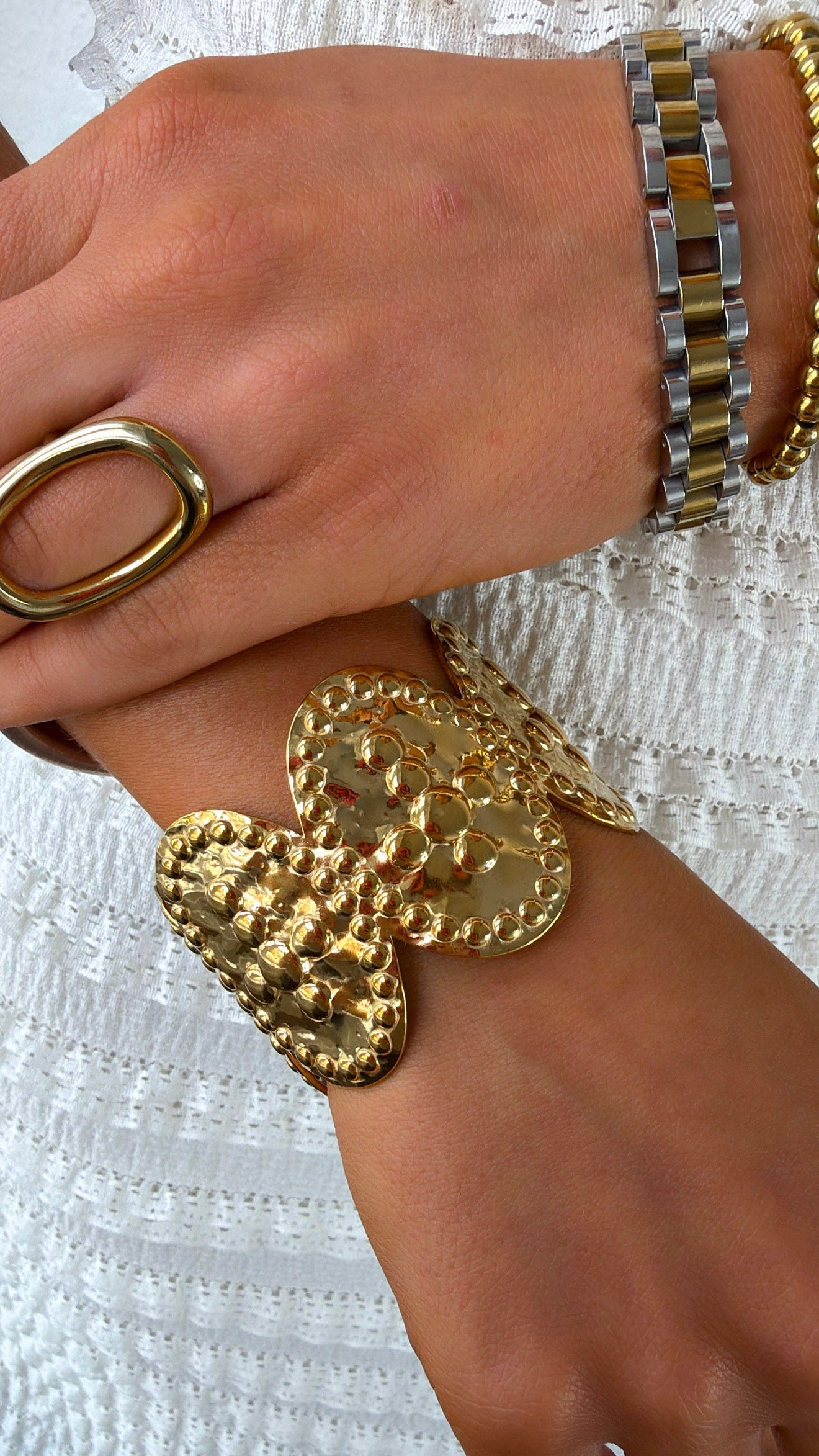 Faith Coin Bangle