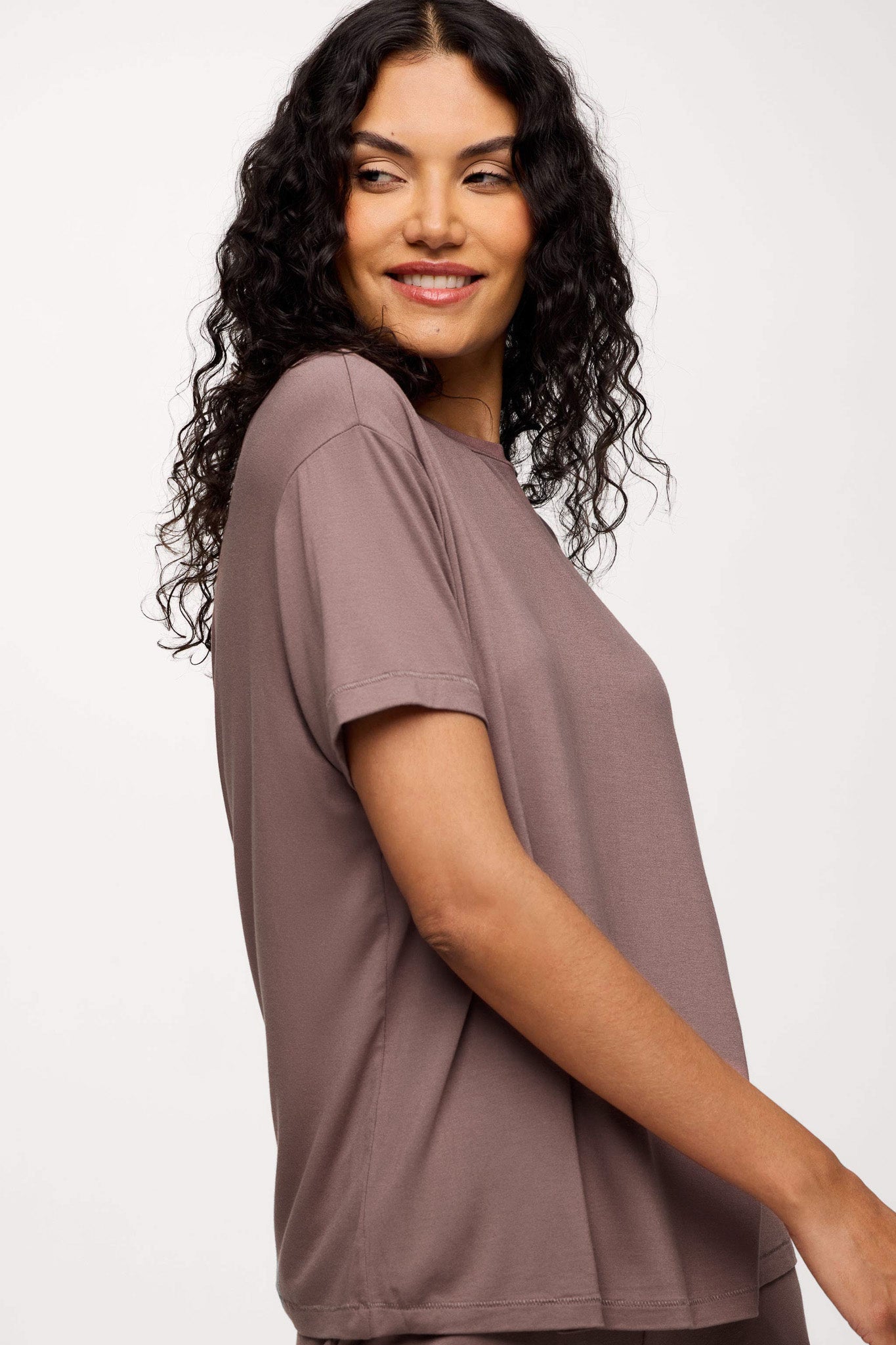 Boyfriend Pajama Tee | Cocoa