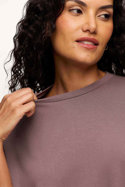 Boyfriend Pajama Tee | Cocoa