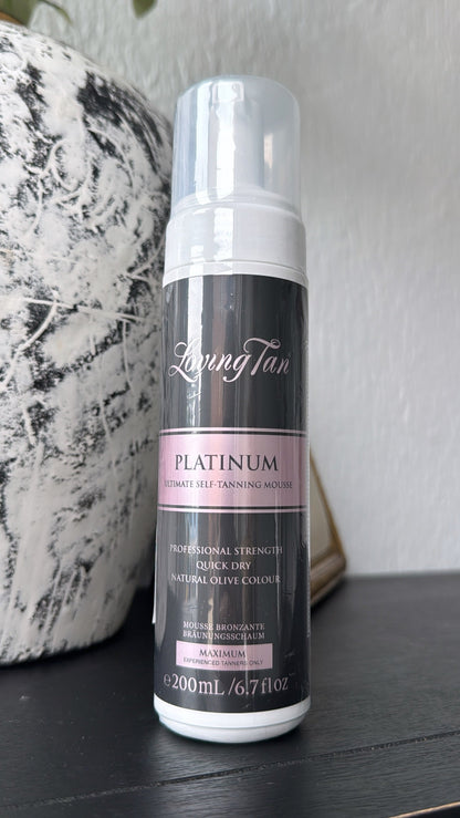 Loving Tan Platinum Mousse 200 ML, Platinum