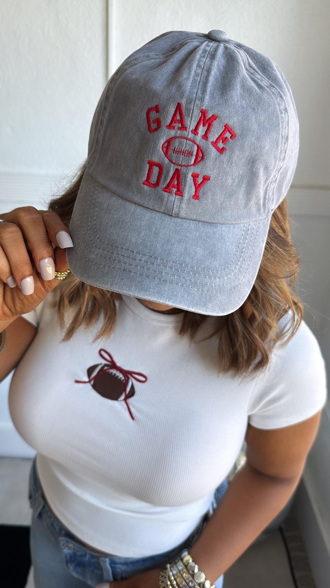 Game Day Hat, Grey