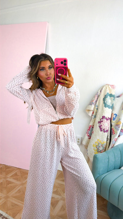 Bayrose Floral Pants, Blush