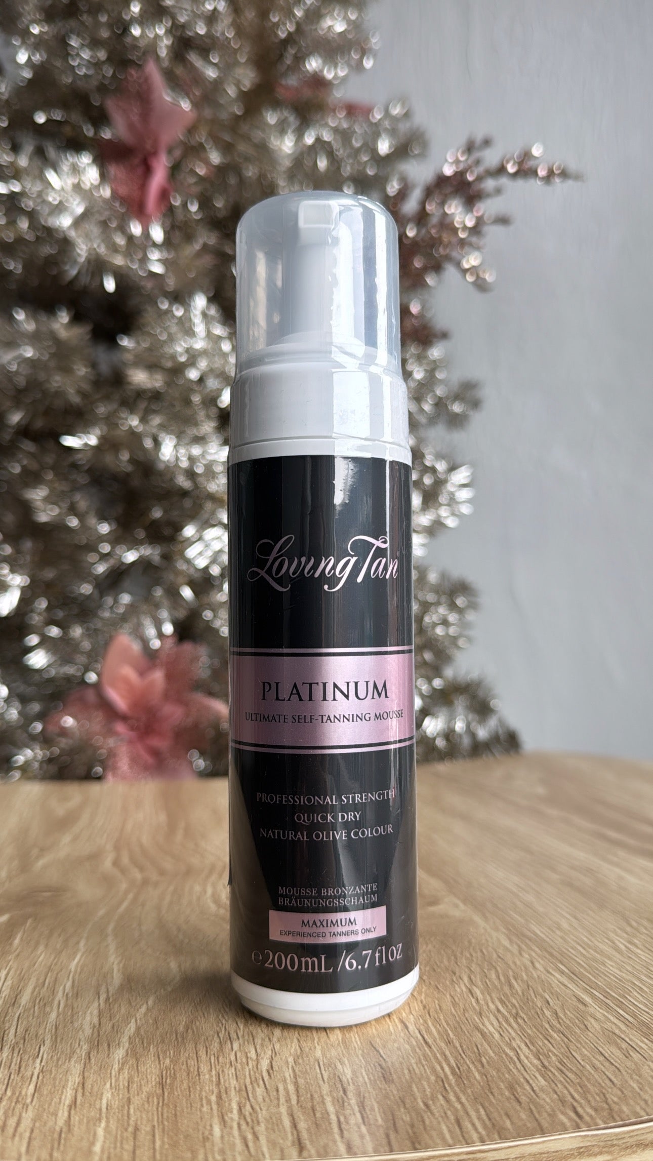 Loving Tan Platinum Mousse 200 ML, Platinum