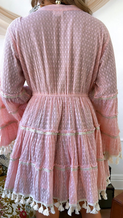 Maple Mist Mini Dress, Pink
