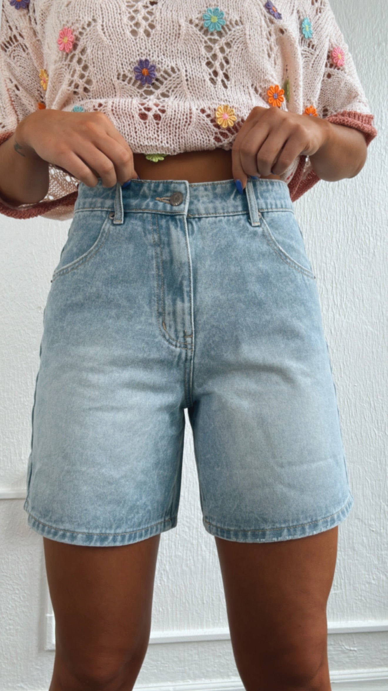 BY TOGETHER: Denim Jean Shorts
