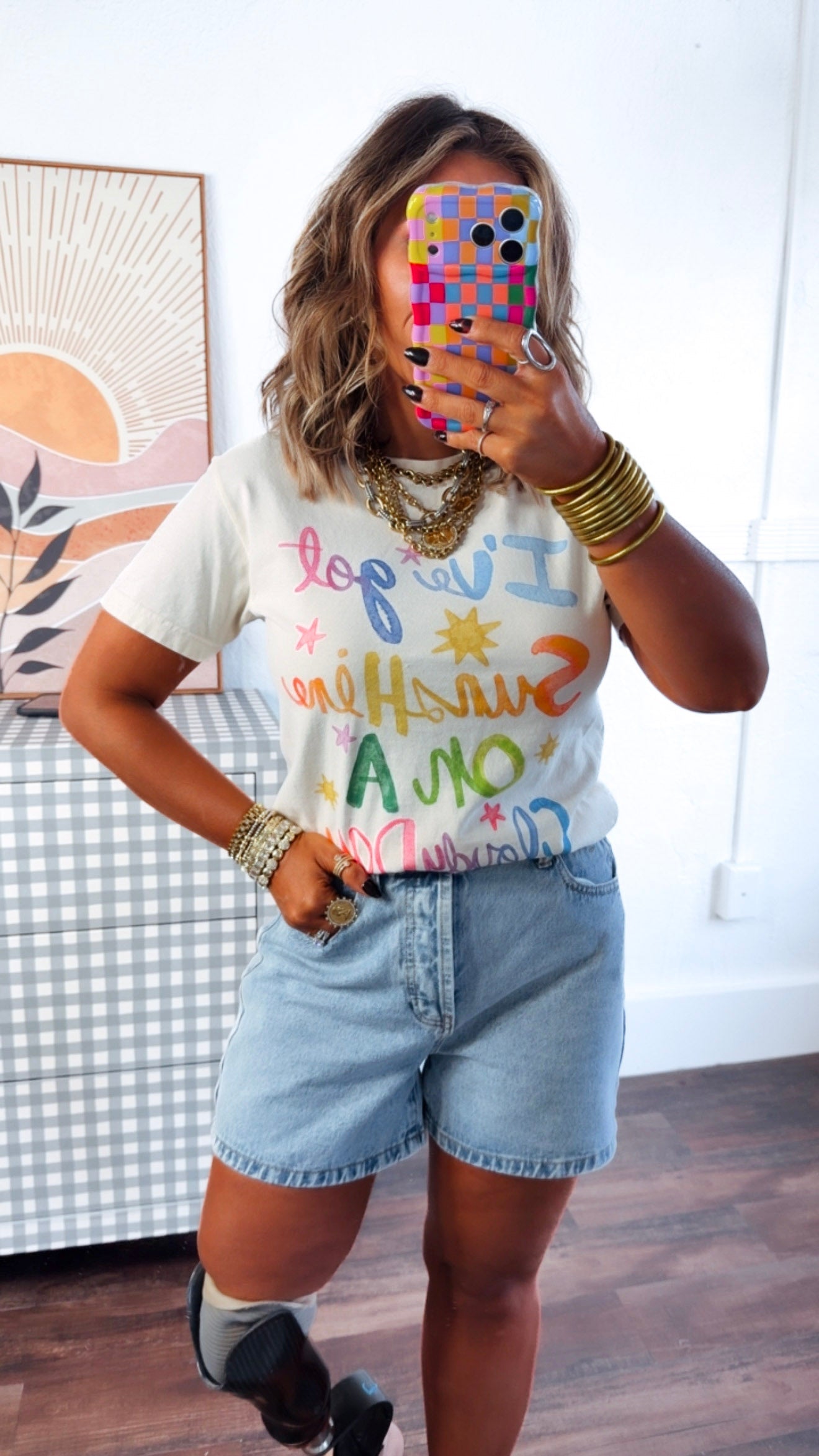 I've Got Sunshine Graphic Tee, Ivory