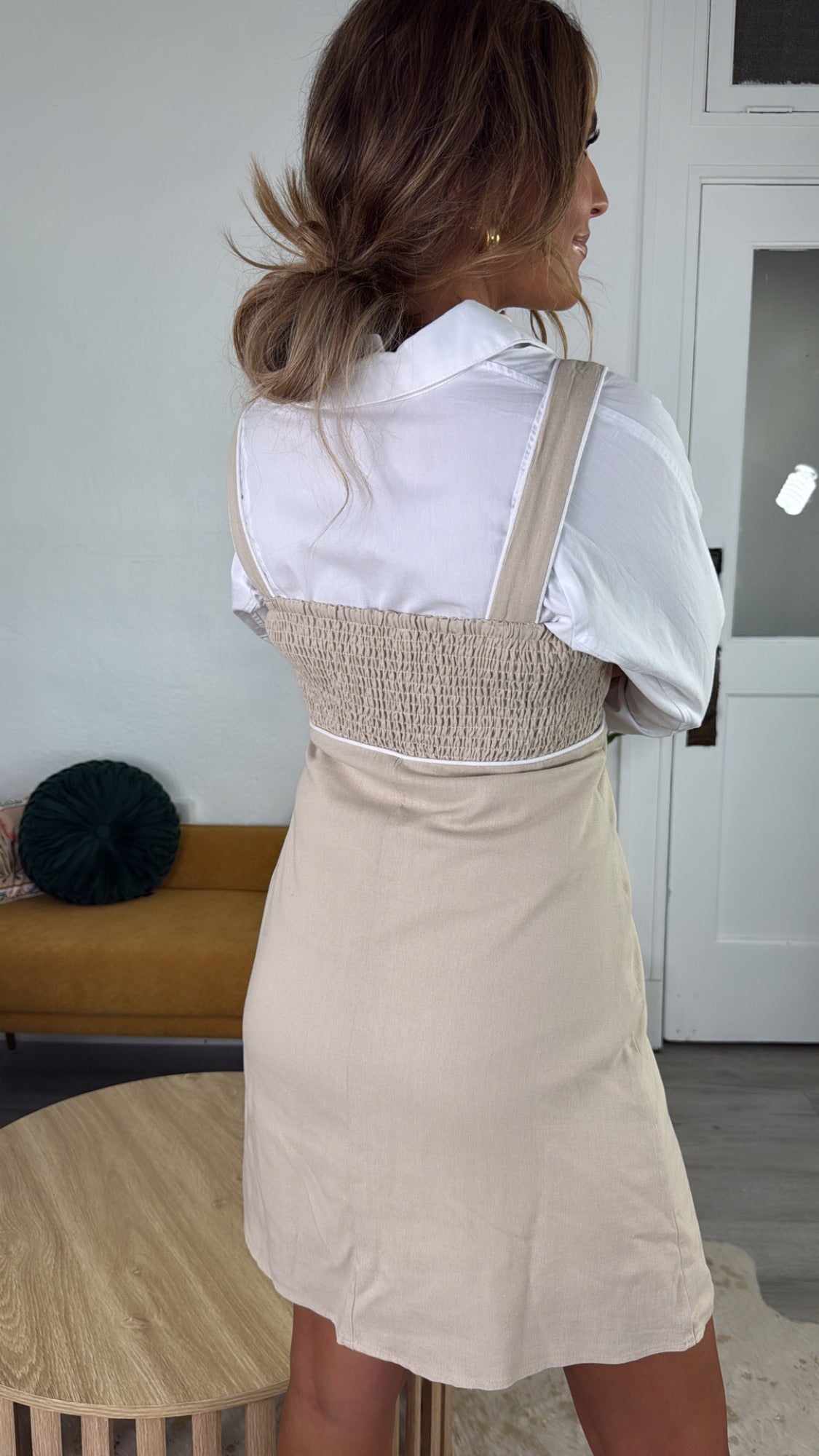 Lightweight Button Up Bodysuit, White