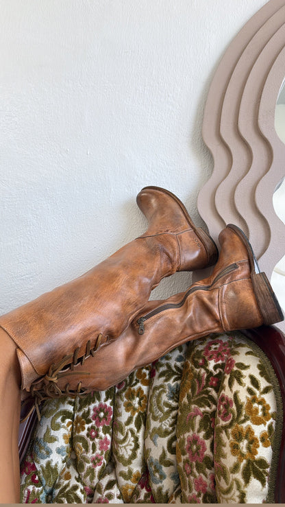BedStu Manchester, Tan Rustic White BFS