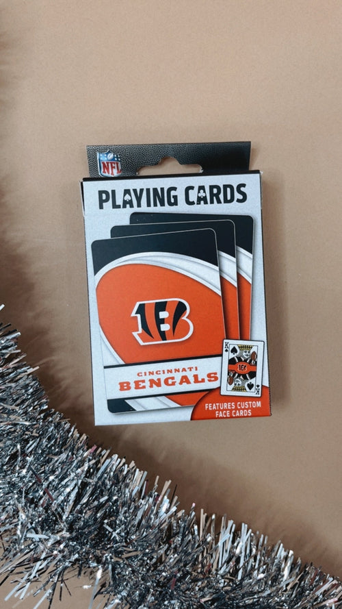 Cincinnati Bengals Playing Cards