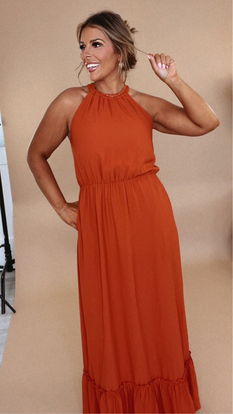 Endless Memories Maxi Dress, Orange