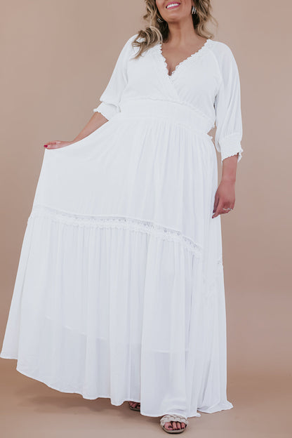 ECB Exclusive: Most Admired Maxi Dress , White