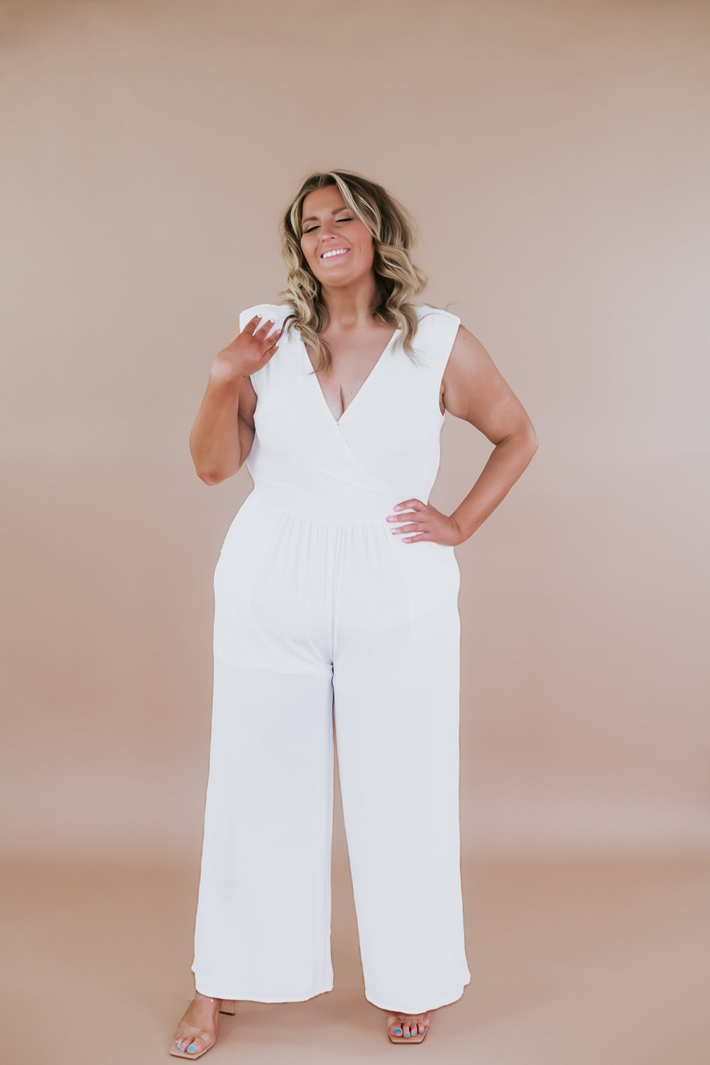 Most Perfect Bridal Jumpsuit, White