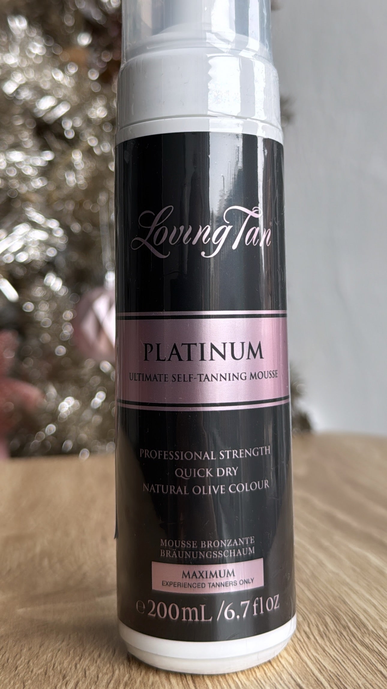 Loving Tan Platinum Mousse 200 ML, Platinum