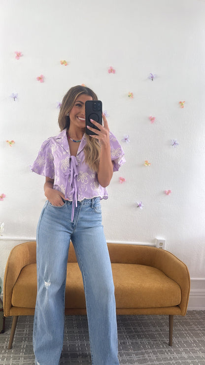 Knix High Rise Wide Leg Jean, VERVET