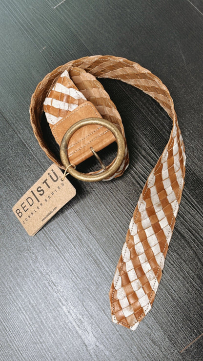 Bedstu Dreamweaver Belt, Tan Nectar Lux