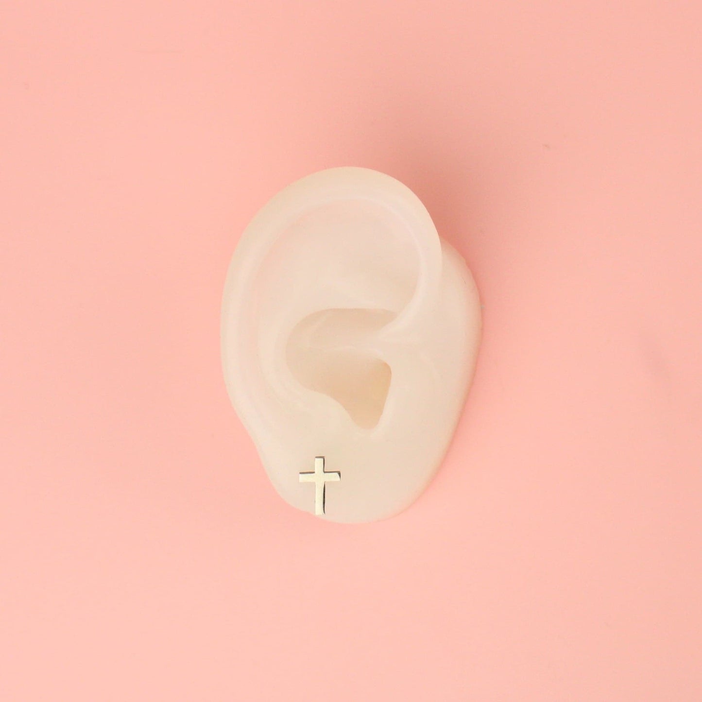 Cross Stud Earrings