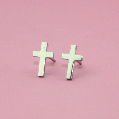 Cross Stud Earrings