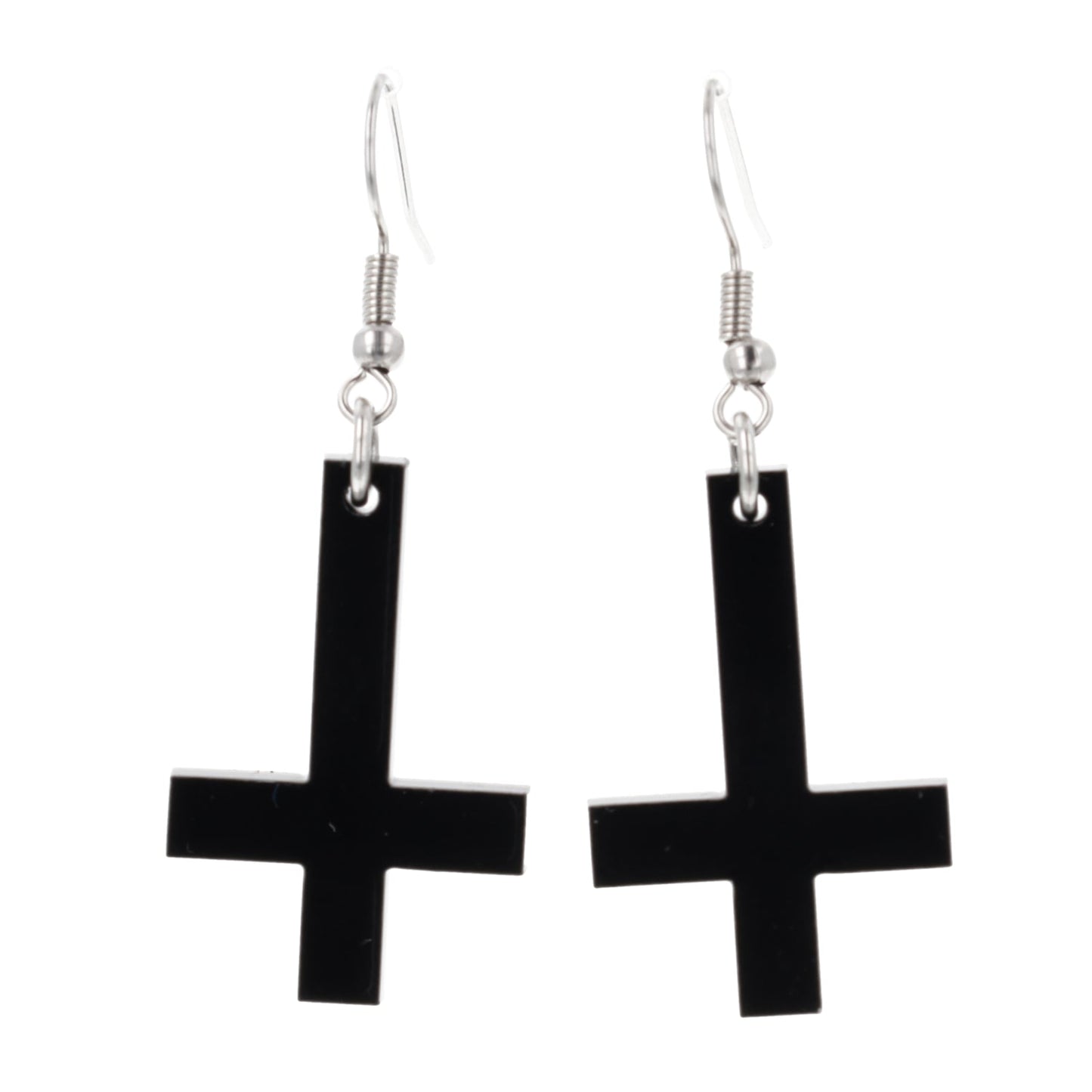 Cross of Saint Peter Earrings