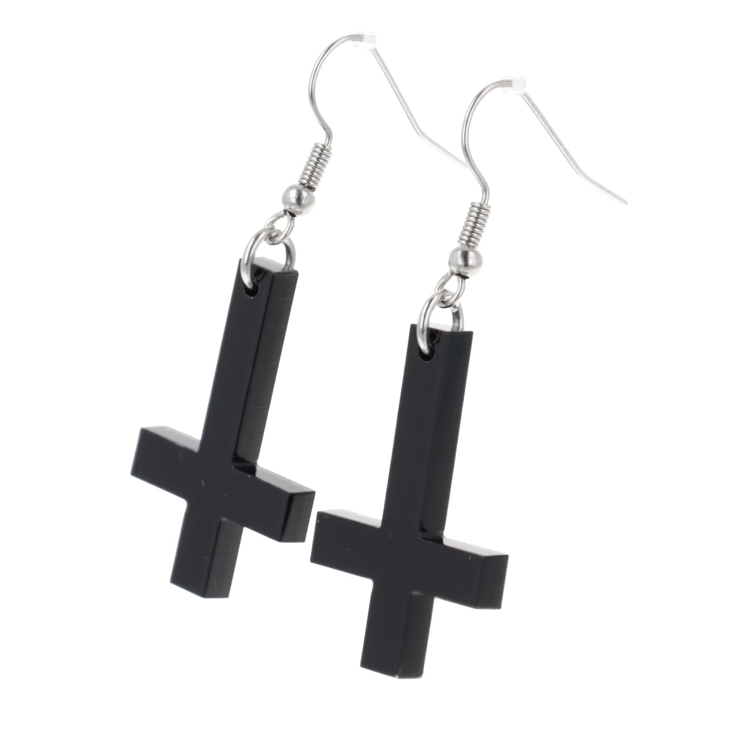 Cross of Saint Peter Earrings