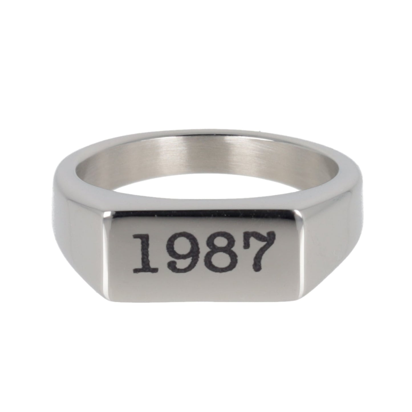 Customisable Birth Year Ring