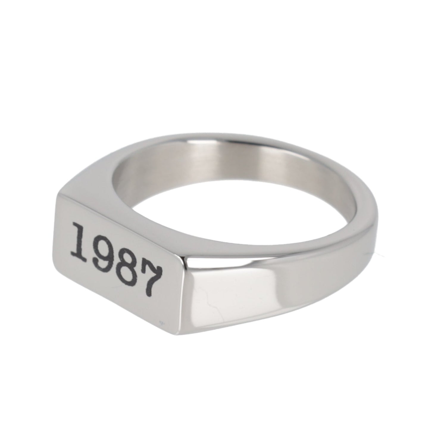 Customisable Birth Year Ring