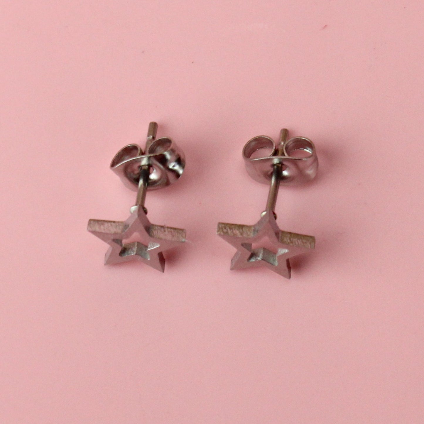 Cut Out Star Stud Earrings