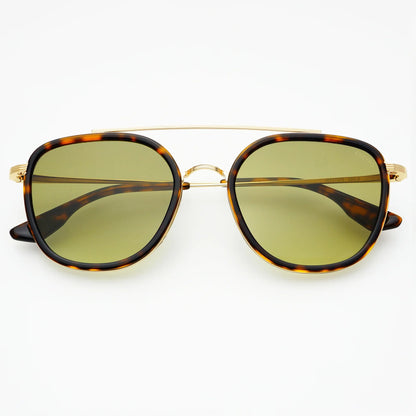 FREYRS Weston Sunglasses WHS - Tortoise / Green