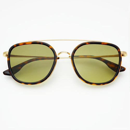 FREYRS Weston Sunglasses WHS - Tortoise / Green