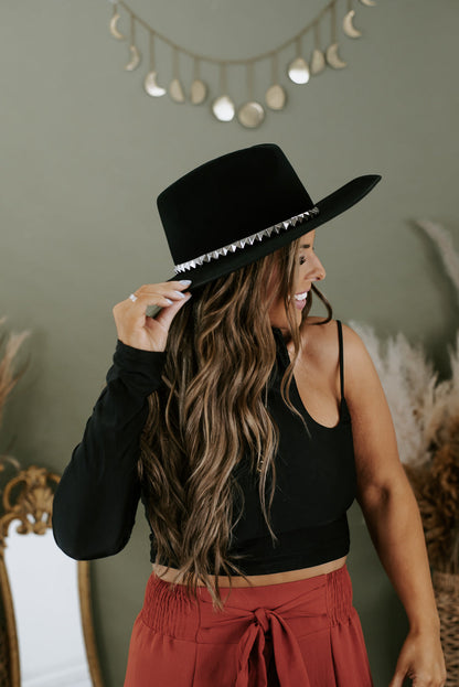 Doc Holiday Rancher Hat, Black