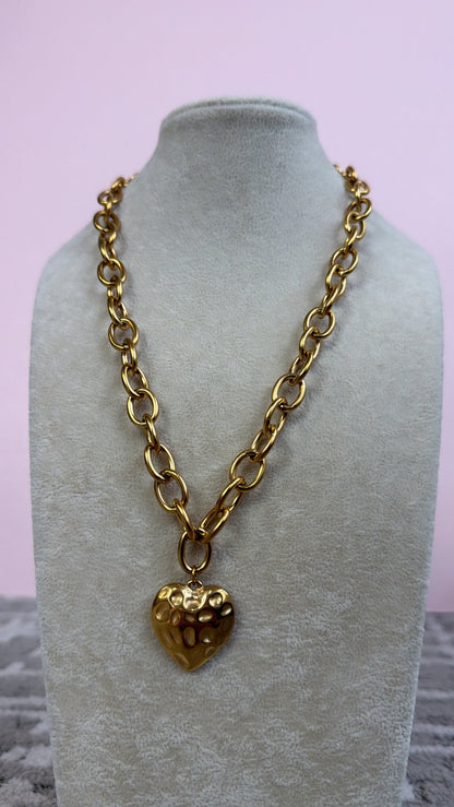 Golden Love Necklace