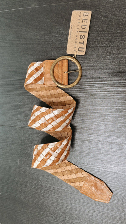 Bedstu Dreamweaver Belt, Tan Nectar Lux
