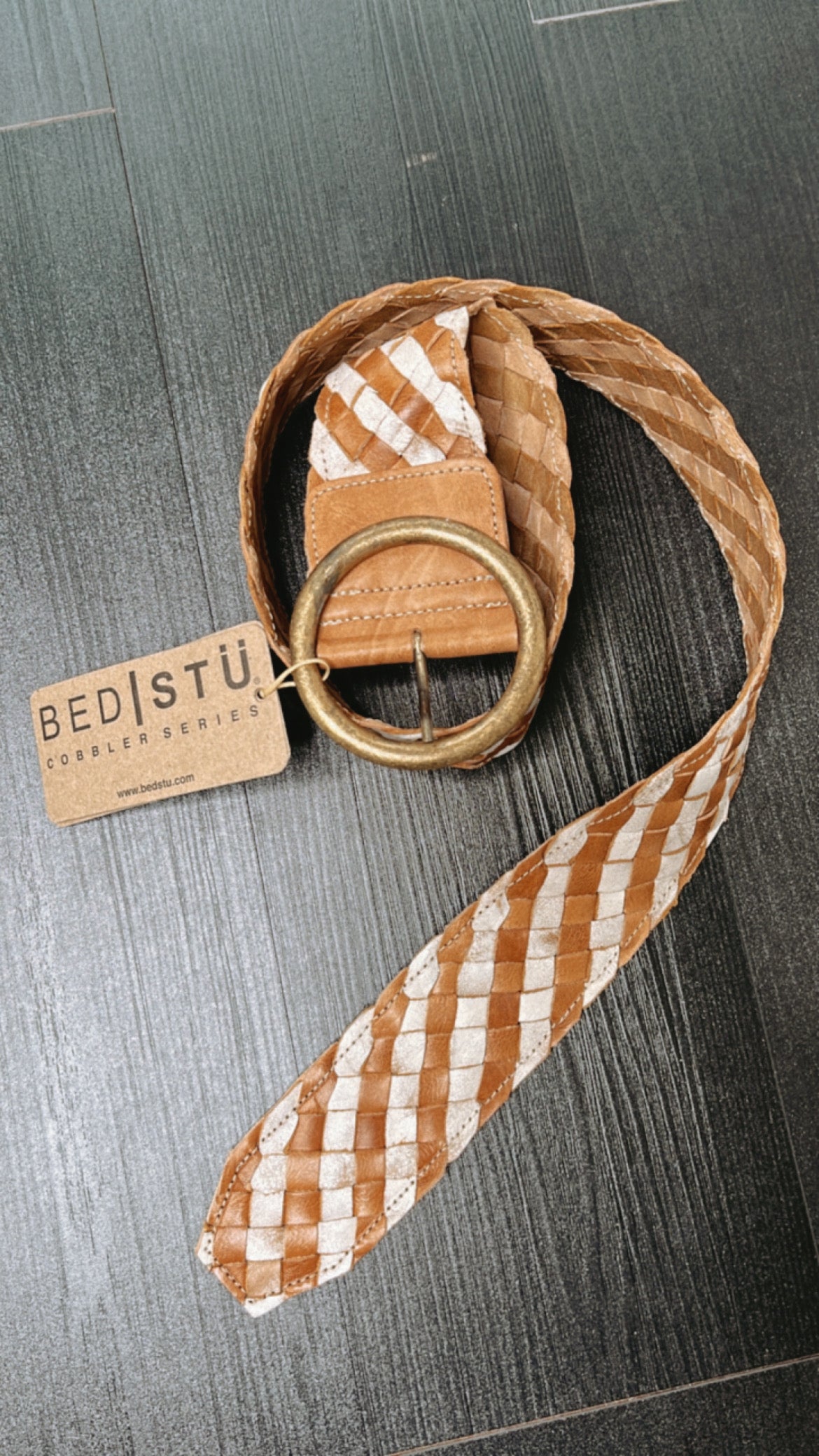 Bedstu Dreamweaver Belt, Tan Nectar Lux