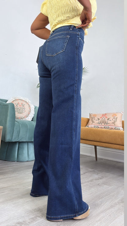 DYE SUPER HIGH RISE SKATER JEAN- MICA