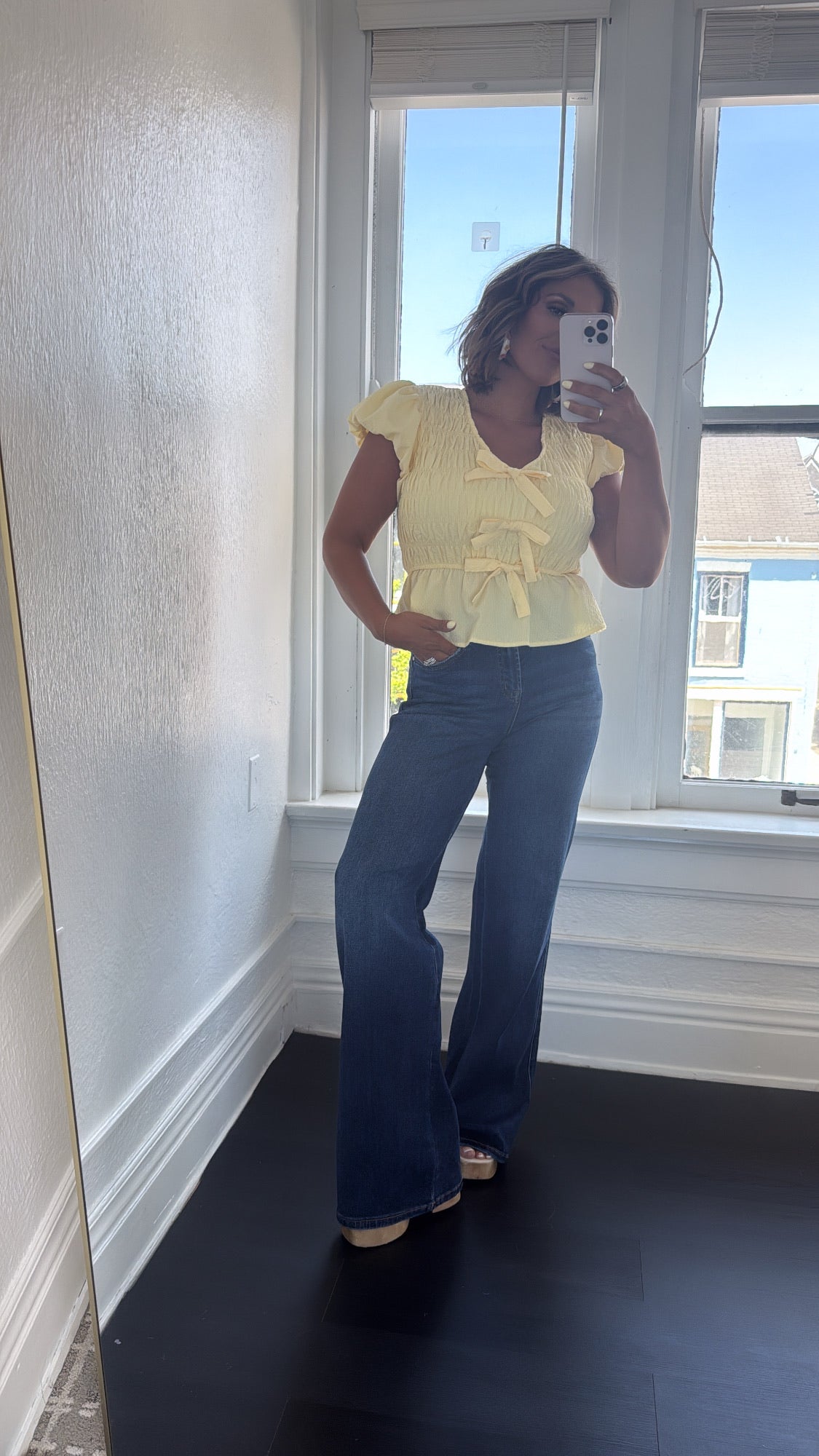 DYE SUPER HIGH RISE SKATER JEAN- MICA